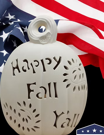 Happy Fall Light Up Pumpkin