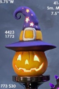 Jack O'Lantern w/ Witch Hat