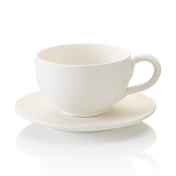 Cappuccino Mug & Saucer-16oz