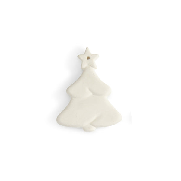 Tree flat ornament
