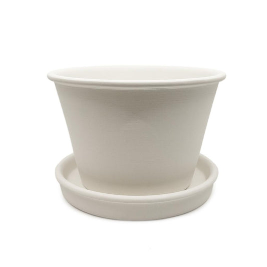 Rolled Edge Flower Pot