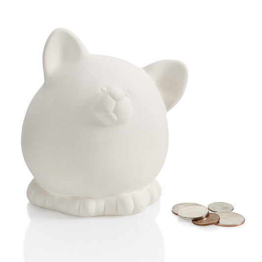 Cat Pudgy Pet Bank
