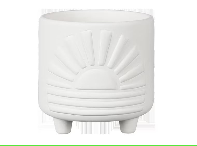 Sun Footed Container