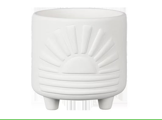 Sun Footed Container