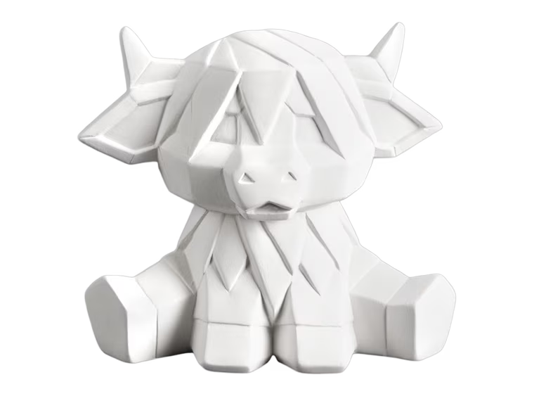 Highland Cow Facet-ini